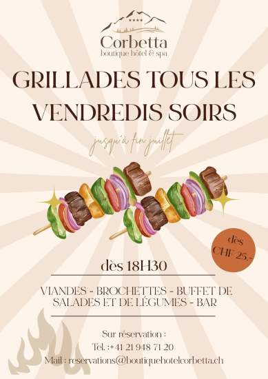 Grillades Montreux Vevey Tourisme Les Paccots Manger Chaud