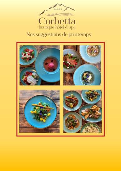 Restaurants Les Paccots, Châtel Saint Denis · Boutique Hôtel Corbetta plat