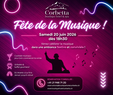 Fête de la Musique près Montreux - Hôtel Corbetta