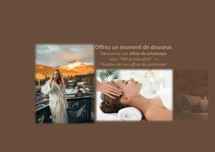 Bon cadeau moment agréable Boutique Hotel Corbetta Vevey détente Montreux