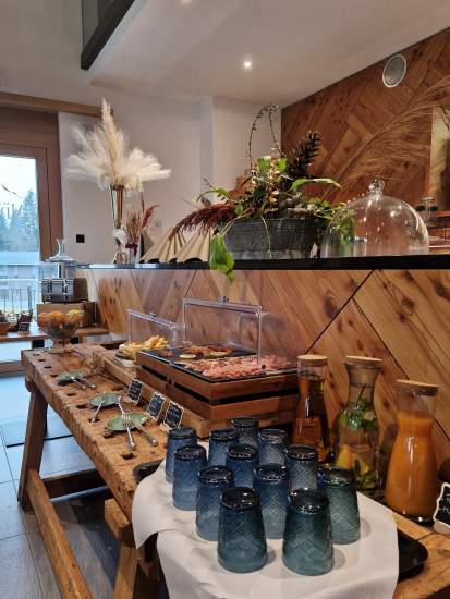 Restaurants Les Paccots, Châtel Saint Denis · Boutique Hôtel Corbetta petit dejuner